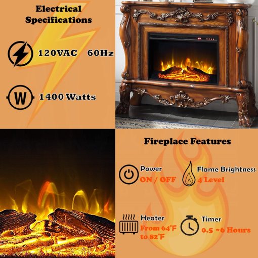Acme Dresden Fireplace - Image 6
