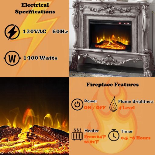 Acme Dresden Fireplace - Image 13