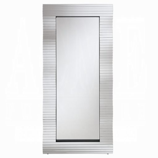 Acme Dominic Mirrored Floor Accent Mirror - Image 3