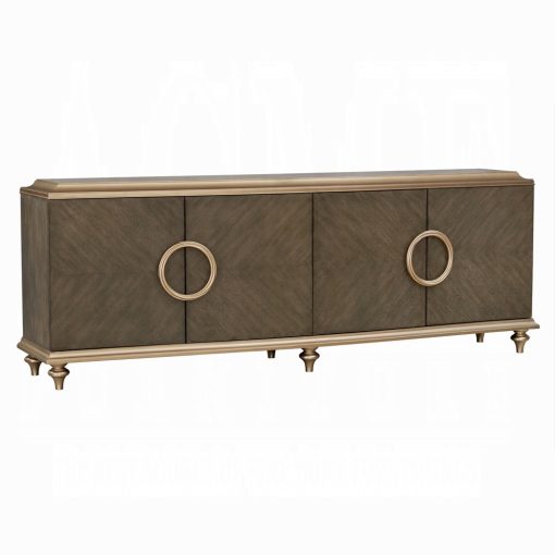 Acme Ashtin Brown Console Cabinet - Image 2