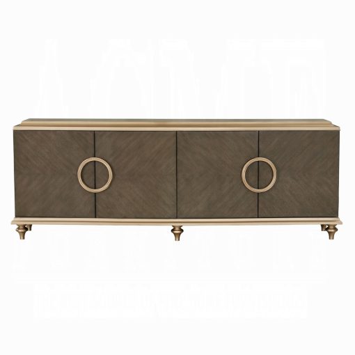 Acme Ashtin Brown Console Cabinet - Image 3