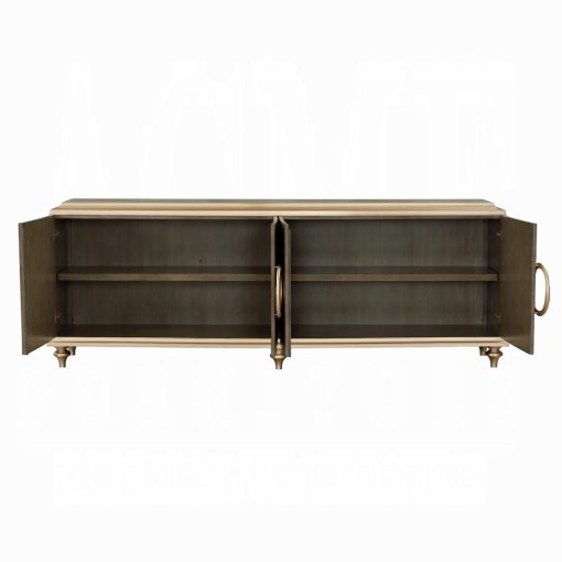 Acme Ashtin Brown Console Cabinet - Image 6
