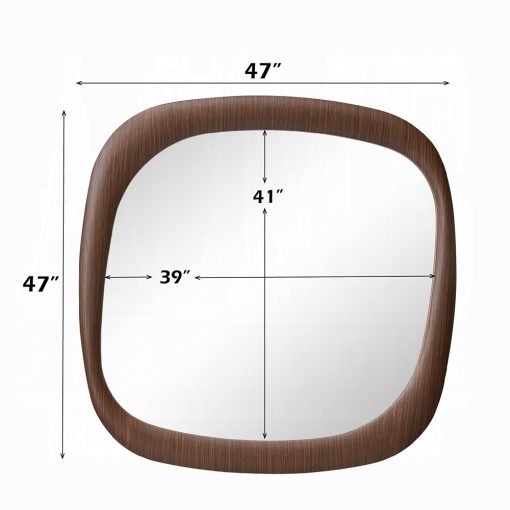 Acme Dana Dark Walnut Accent Mirror - Image 4