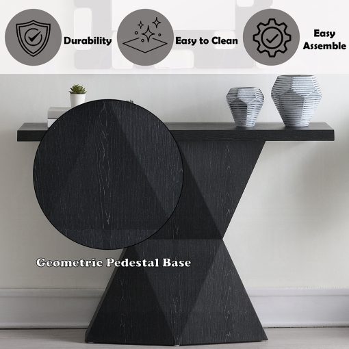 Acme Dara Black Console Table - Image 6