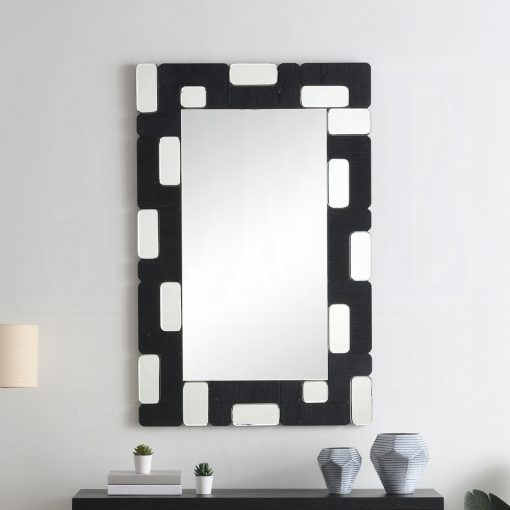 Acme Dara Black Accent Mirror