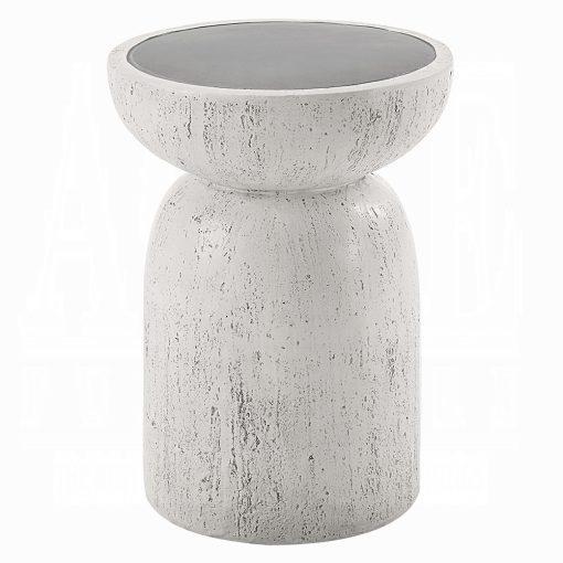 Acme Dylana Natural Gray Accent Table - Image 2