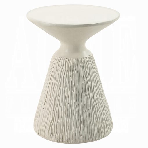 Acme Duane Natural White Accent Table - Image 2