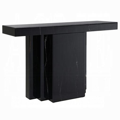 Acme Drisana Black Mirrored Console Table - Image 2