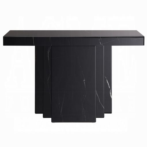 Acme Drisana Black Mirrored Console Table - Image 3