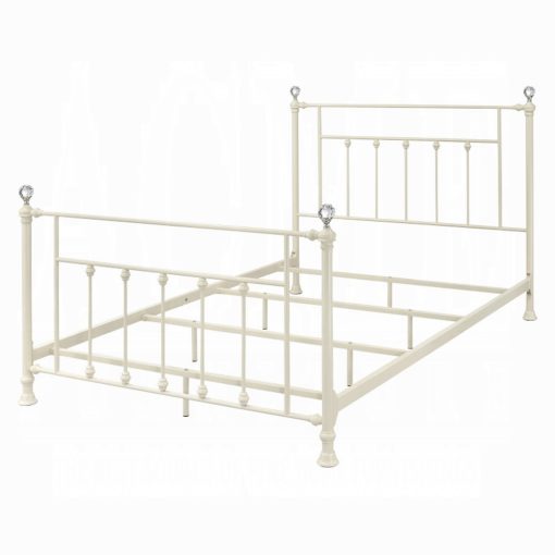 Acme Comet White Bed - Image 4
