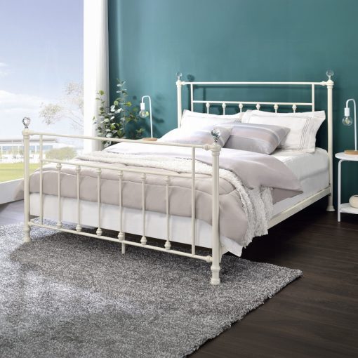 Acme Comet White Bed - Image 3