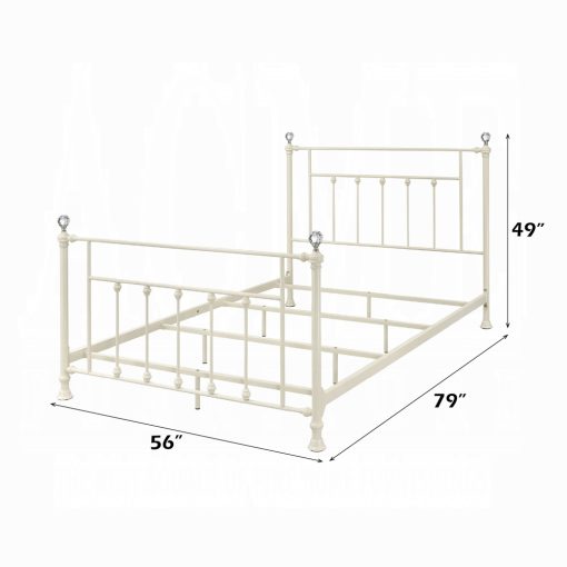 Acme Comet White Bed - Image 6