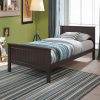 Acme Bungalow Chocolate Twin Bed