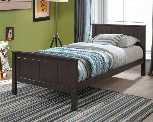 Acme Bungalow Chocolate Twin Bed