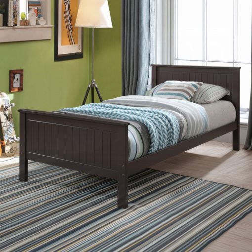 Acme Bungalow Chocolate Twin Bed