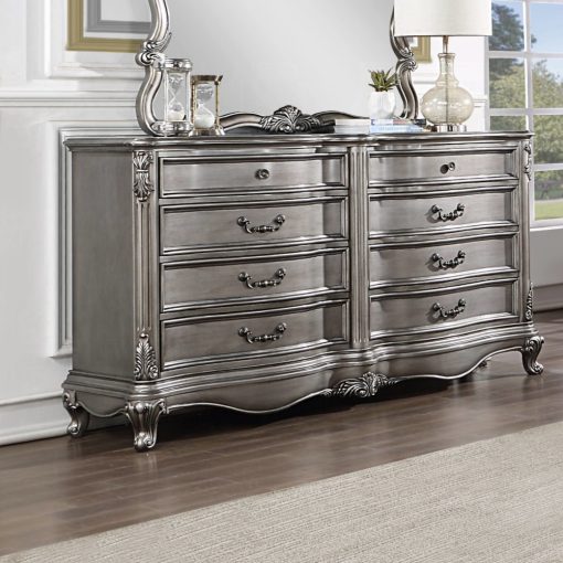 Acme Ariadne Antique Platinum Dresser - Image 5