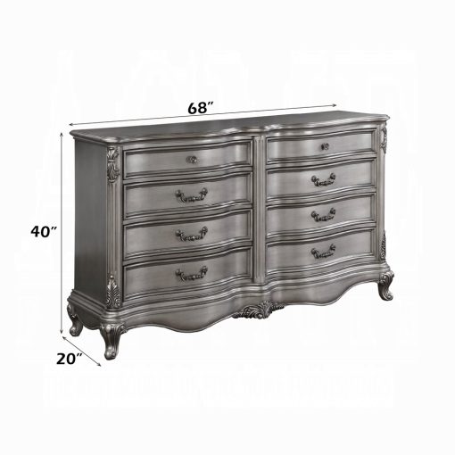Acme Ariadne Antique Platinum Dresser - Image 6