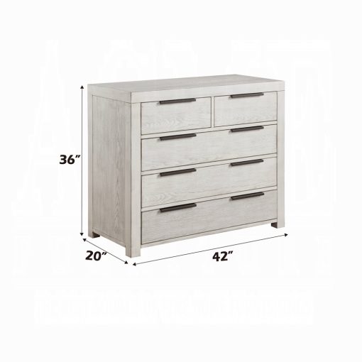 Acme Celerina Weathered White Chest - Image 6