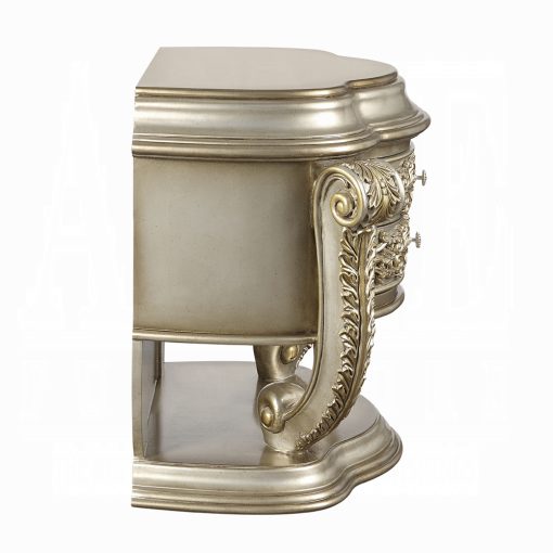 Acme Danae Champagne & Gold Nightstand - Image 5