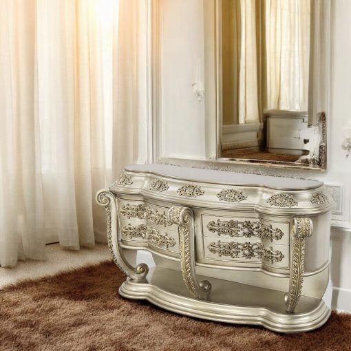 Acme Danae Champagne & Gold Dresser - Image 7