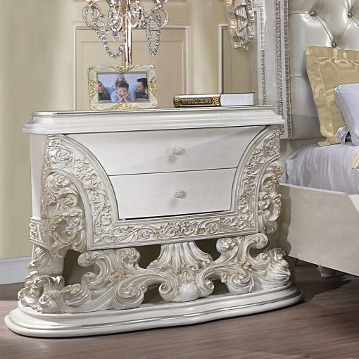 Acme Adara Antique White Nightstand