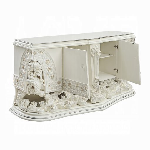 Acme Adara Antique White Dresser - Image 4