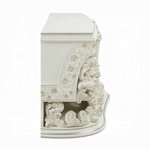 Acme Adara Antique White Dresser - Image 5