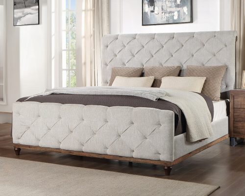 Acme Andria Reclaimed Oak Queen Bed