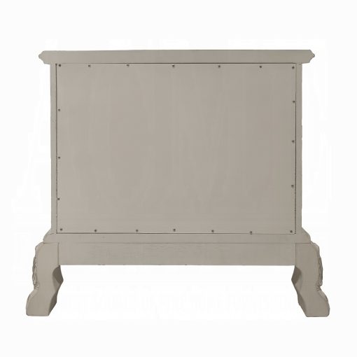 Acme Dresden Bone White Nightstand - Image 5