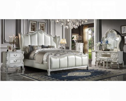 Acme Dresden Bone White Nightstand