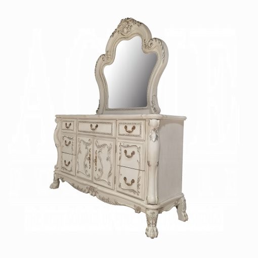 Acme Dresden Bone White Dresser - Image 2