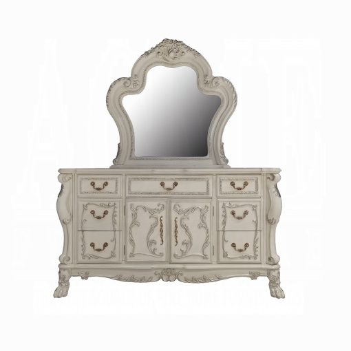 Acme Dresden Bone White Dresser - Image 3