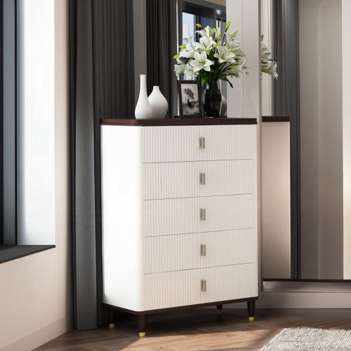 Acme Carena White & Brown Chest