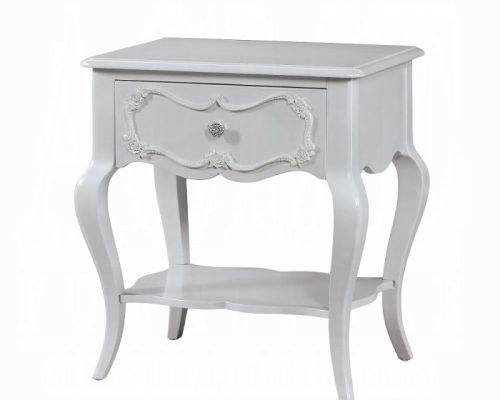 Acme Edalene Gray Nightstand with 1 Drawer