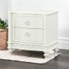 Acme Dorothy Ivory Nightstand with 2 Drawers