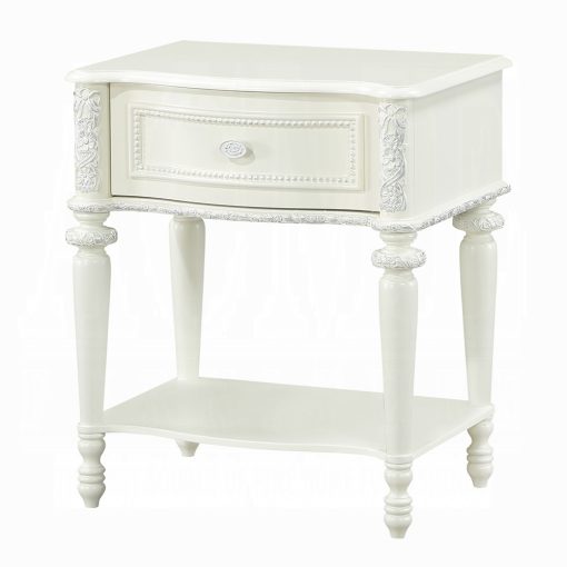 Acme Dorothy Ivory Nightstand with 1 Drawer - Image 2