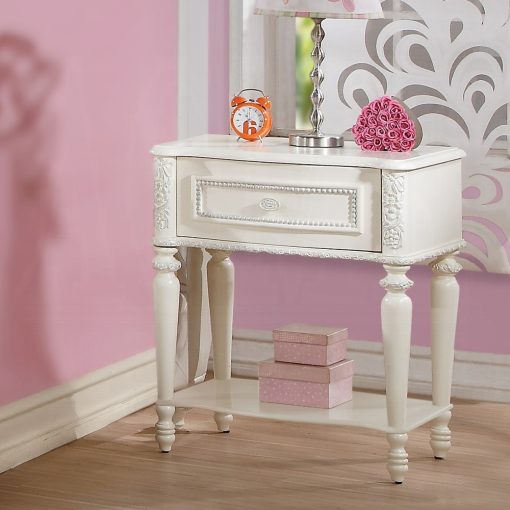 Acme Dorothy Ivory Nightstand with 1 Drawer