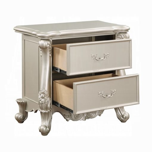 Acme Bently Champagne Nightstand - Image 4