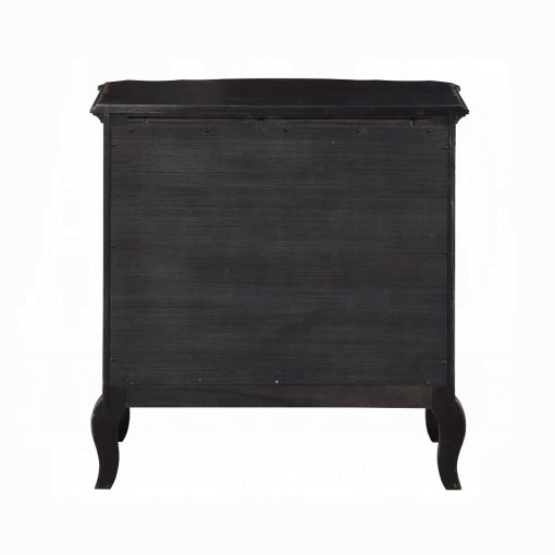 Acme Chelmsford Antique Black Nightstand - Image 5