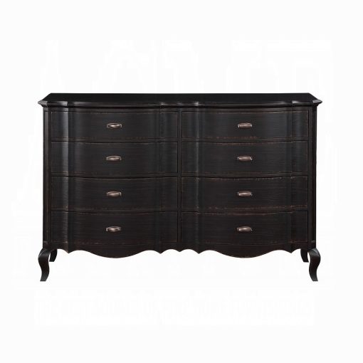 Acme Chelmsford Antique Black Dresser - Image 3