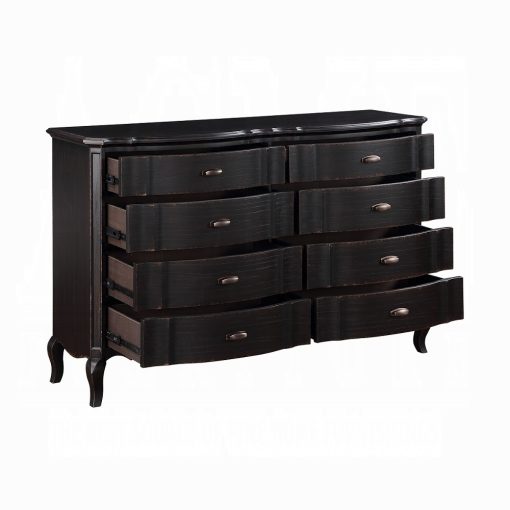 Acme Chelmsford Antique Black Dresser - Image 4