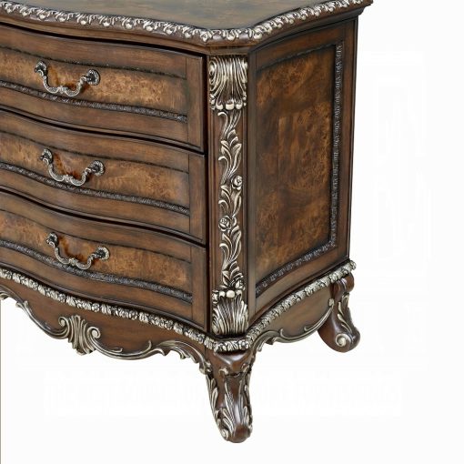 Acme Devany Cherry Nightstand - Image 8