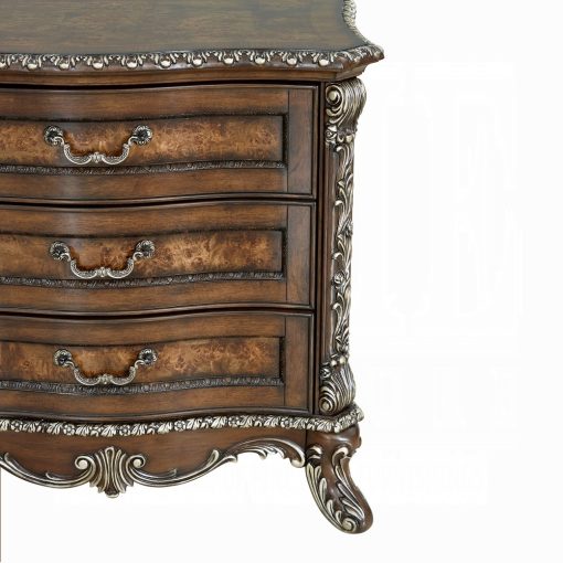 Acme Devany Cherry Nightstand - Image 9