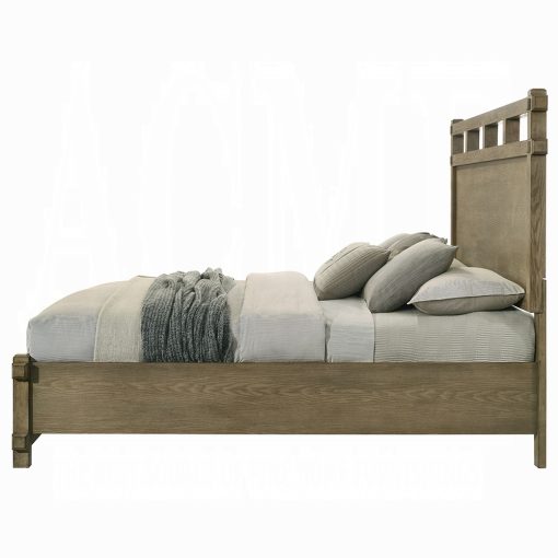 Acme Colton Antique White Oak Bed - Image 4