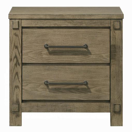 Acme Colton Antique White Oak Nightstand - Image 3