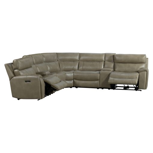 Intercon Summit Dual-Power Sectional Set | Belero Mushroom - Image 2
