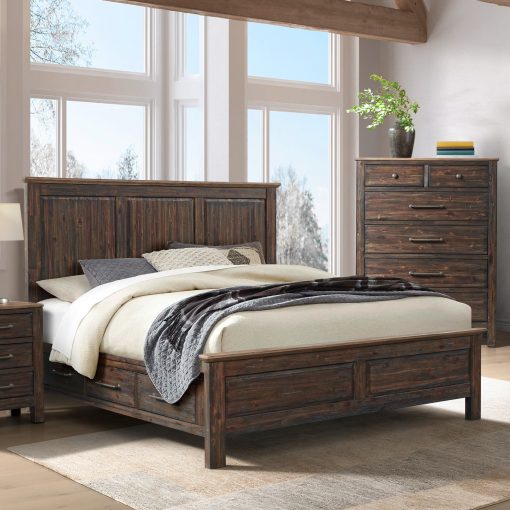 Intercon Transitions Driftwood and Sable Storage Bed