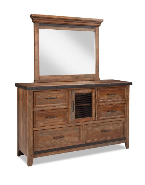 Intercon Taos Canyon Brown Dresser - Image 3