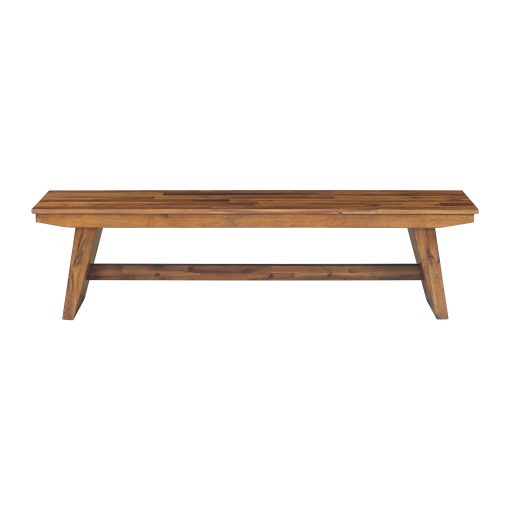 Intercon Vantage Organic Spice Acacia Dining Bench - Image 2