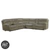 Intercon Summit Dual-Power Sectional Set | Belero Mushroom
